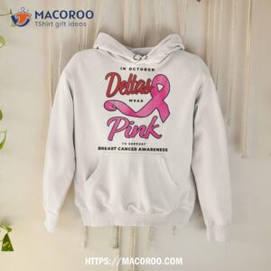 In October Deltas Wear Pink Breast Cancer Awareness Shirt