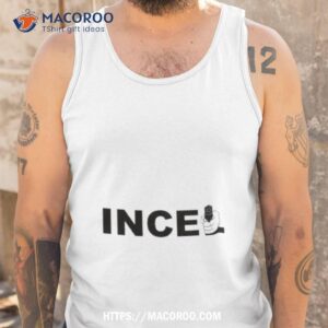 incel gun logo shirt tank top