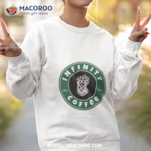 infinity coffee logo shirt sweatshirt 2