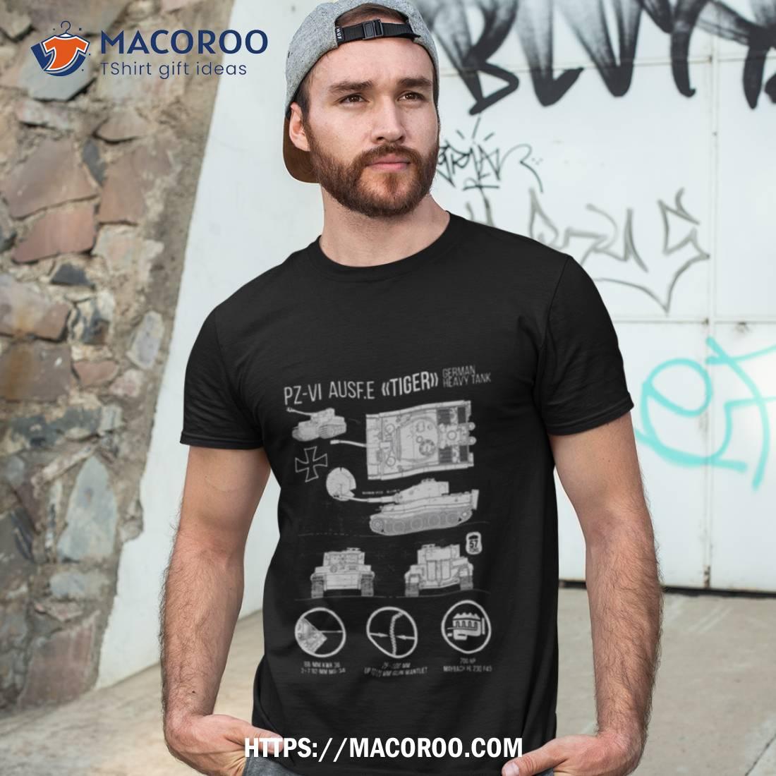 Informative Info Panzer 6 Tiger Tank Shirt Informative Info Panzer 6 Tiger Tank Shirt