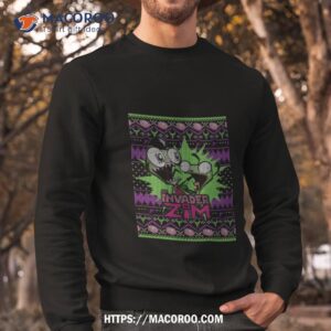 Invader Zim Christmas Holiday Scream Shirt 2 invader zim christmas holiday scream shirt sweatshirt