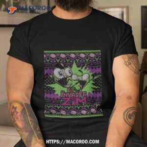 invader zim christmas holiday scream shirt tshirt