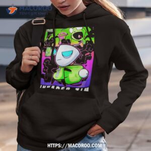 invader zim gir unzipped shirt hoodie 3