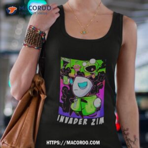 invader zim gir unzipped shirt tank top 4