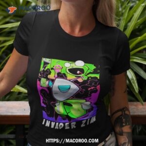 invader zim gir unzipped shirt tshirt 3