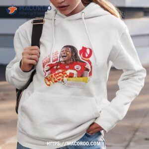 isiah pacheco football paper poster chiefs shirt hoodie 3