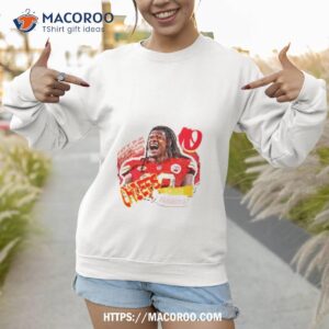 isiah pacheco football paper poster chiefs shirt sweatshirt 1