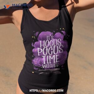 it s hocus pocus time witches cute halloween witch shirt tank top 2
