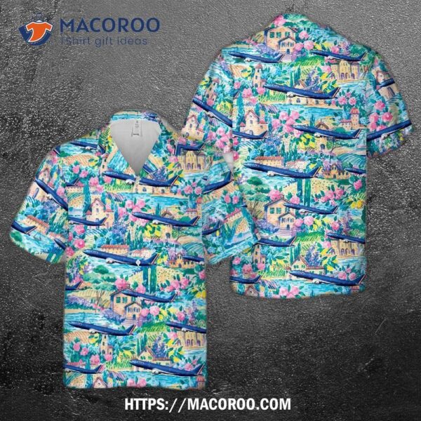 Italy Ita Airways Airbus A330-941 Hawaiian Shirt