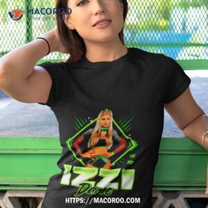 izzi dame neon women superstars wwe shirt tshirt 1