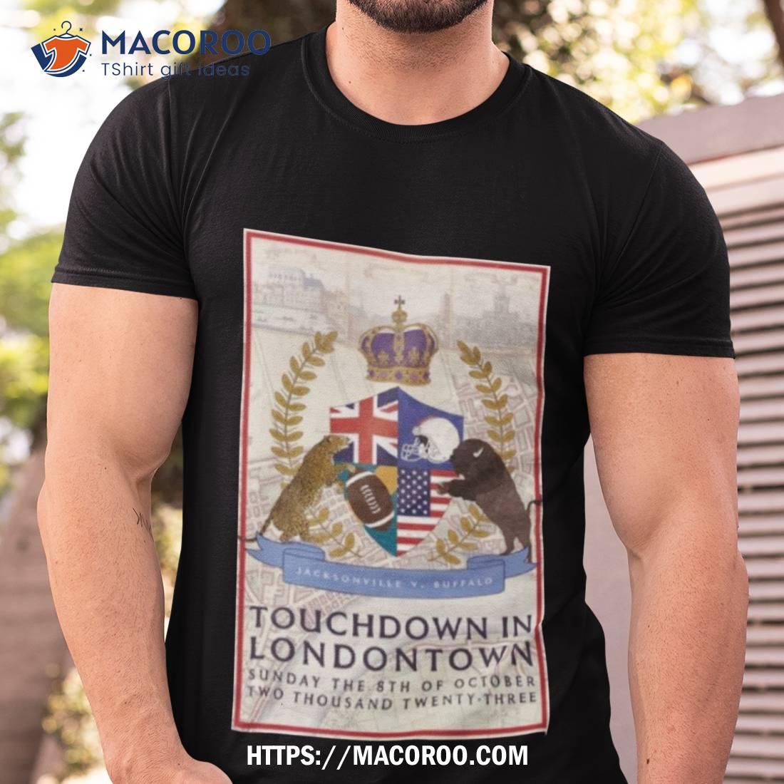 Jacksonville V Buffalo October 8 2023 London Uk T Shirt Jacksonville V Buffalo October 8 2023 London Uk T Shirt
