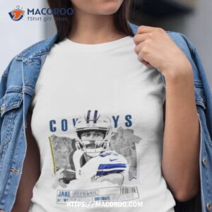 jake ferguson football paper poster dallas cowboys shirt tshirt