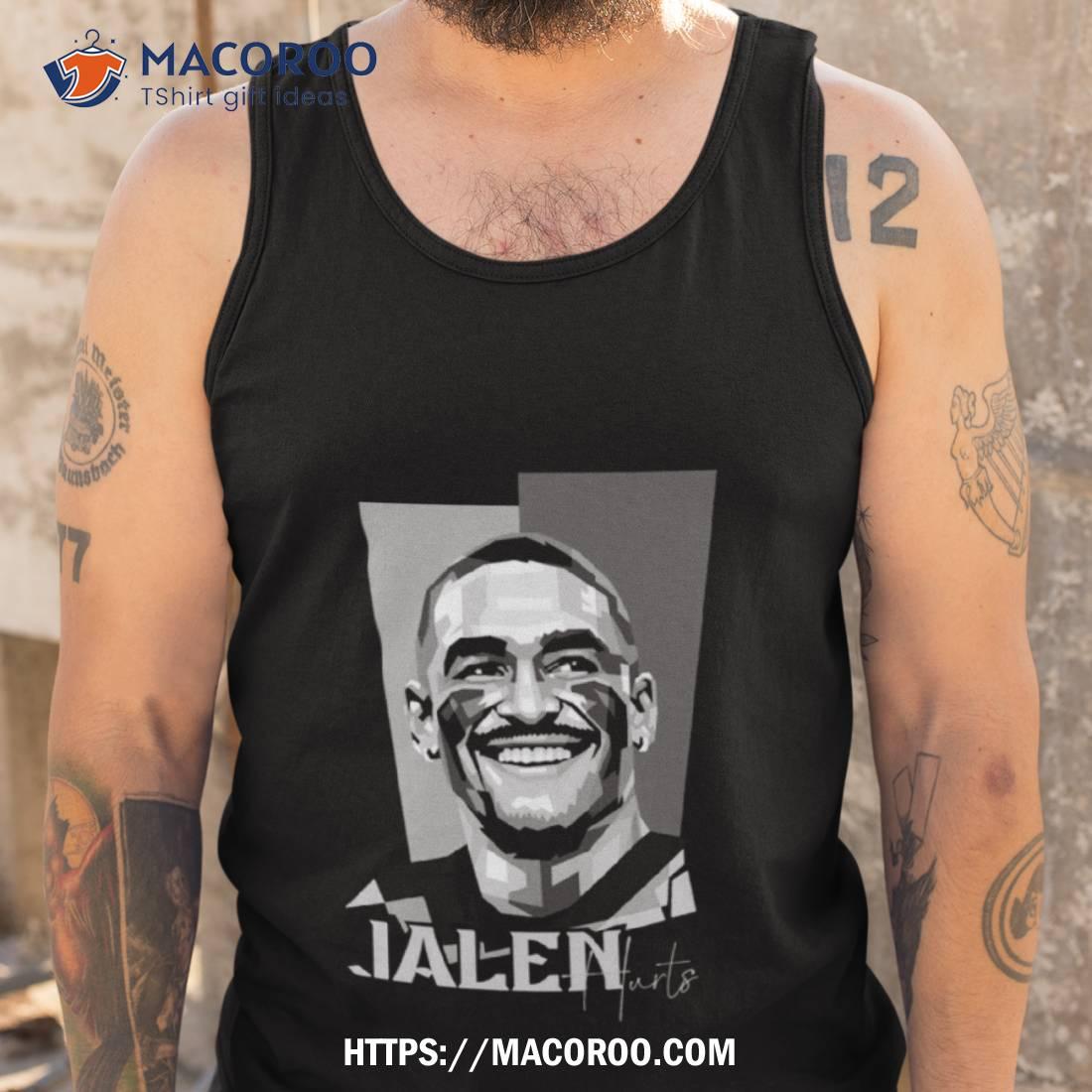 Jalen Hurts Black White Shirt Jalen Hurts Black White Shirt