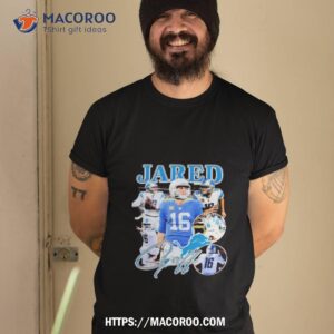 jared goff detroit lions football vintage 2023 t shirt tshirt 2