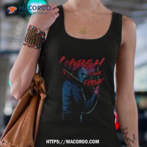 jason voorhees i wish it was friday horror movies 2023 shirt tank top 4