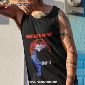 jason voorhees spooky hunter s moon shirt tank top 1