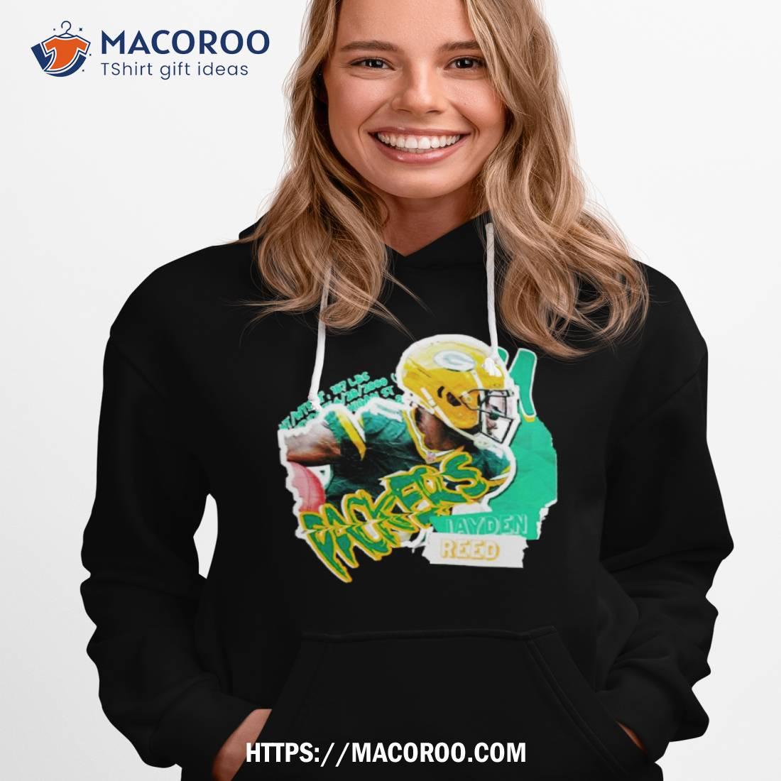 Jayden Reed Football Paper Green Bay Packers T Shirt Jayden Reed Football Paper Green Bay Packers T Shirt