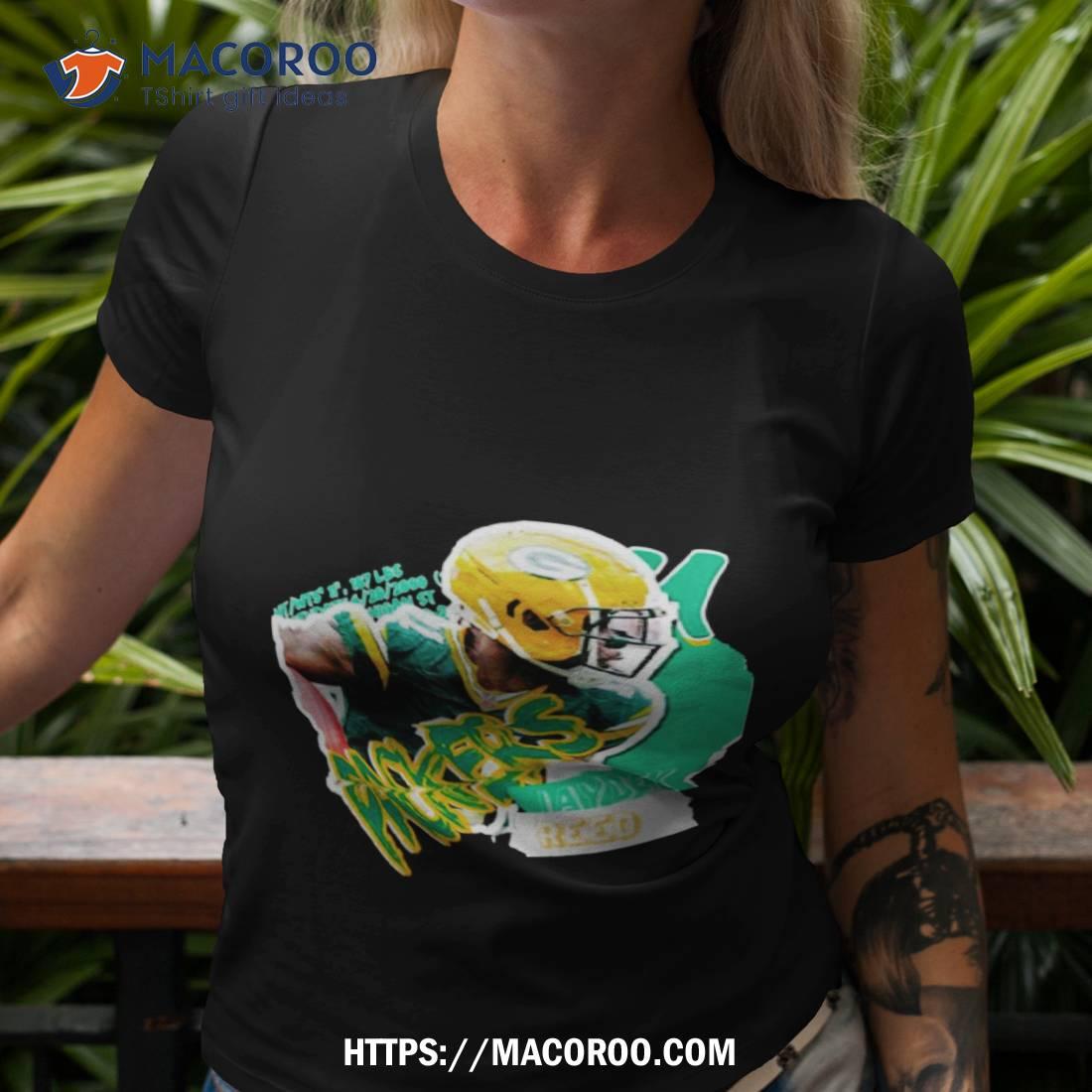Jayden Reed Football Paper Green Bay Packers T Shirt Jayden Reed Football Paper Green Bay Packers T Shirt