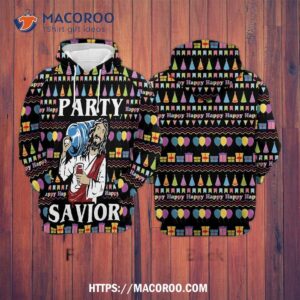 Party Savior Christmas All Over Print 3D Hoodie