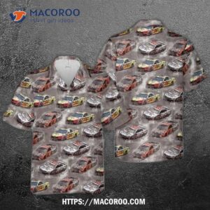 Joe Gibbs Racing Car Hawaiian Shirt