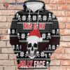 Jolly This Is My Jolly Face All Over Print 3D Hoodie