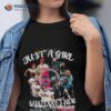 Just A Girl Who Loves Philadelphia Eagles And Phillies 2023 Shirt
