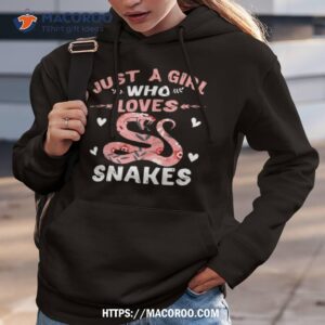 just a girl who loves snakes shirt hoodie 3