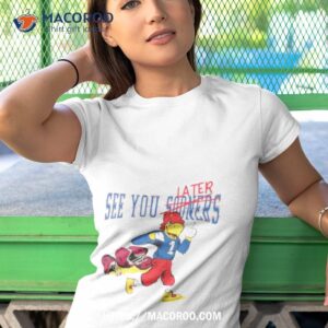 kansas jayhawks mascot see you later t shirt tshirt 1