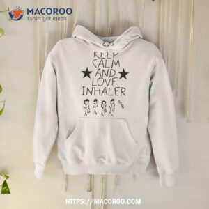 keep calm and love inhaler new shirt hoodie