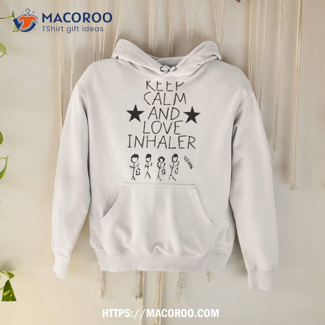 keep calm and love hoodie