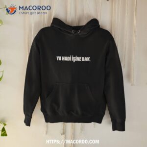kemal dogulu wearing ya hadi iine bak shirt hoodie