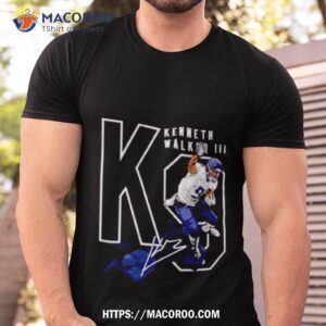 kenneth walker iii seattle hurdl seattle football shirt tshirt
