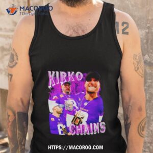 Kirko Chainz Minnesota Vikings T Shirt 3 kirko chainz minnesota vikings t shirt tank top