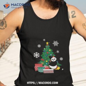 Kung Fu Panda Around The Christmas Tree Shirt 3 kung fu panda around the christmas tree shirt tank top 3