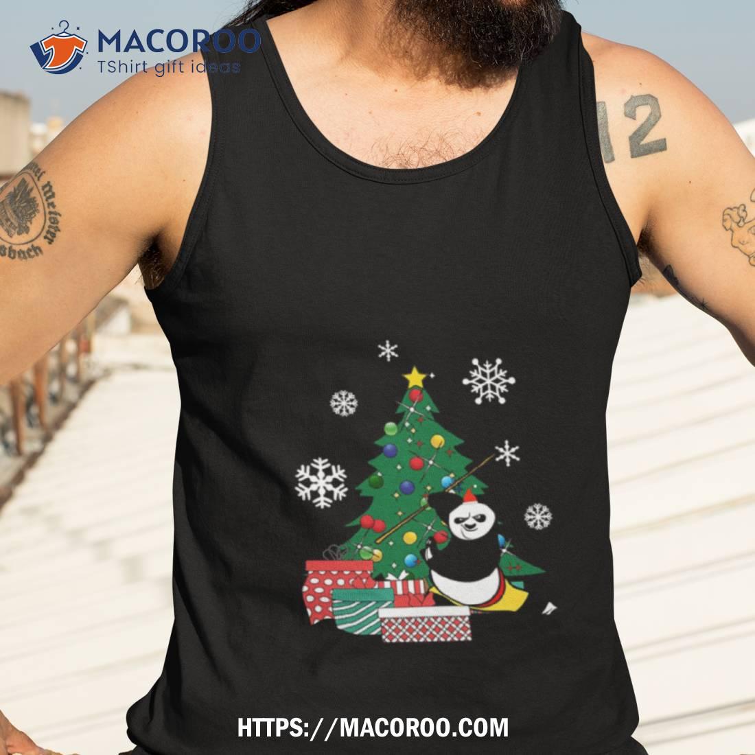 Kung Fu Panda Around The Christmas Tree Shirt Kung Fu Panda Around The Christmas Tree Shirt