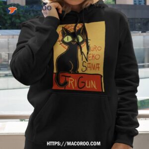 kuro neko trigun cat shirt hoodie