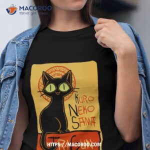kuro neko trigun cat shirt tshirt