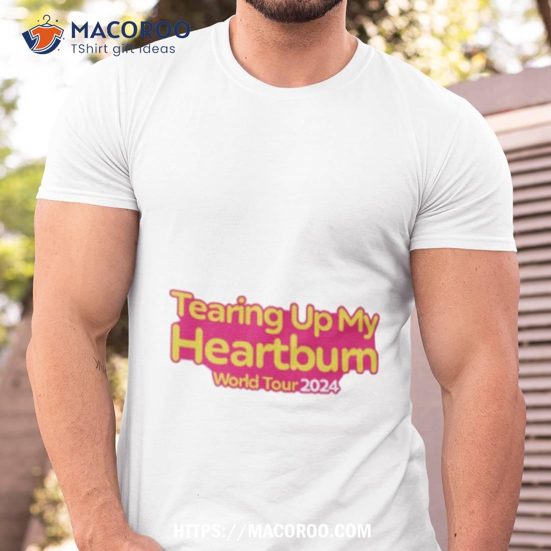 Lance Bass Tearing Up My Heartburn World Tour 2024 Shirt Lance Bass Tearing Up My Heartburn World Tour 2024 Shirt