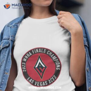 las vegas aces 2023 wnba finals champions shield t shirt tshirt