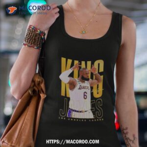 Lebron James King Los Angeles Lakers Signature 2023 T Shirt