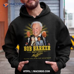 legends bob barker 1923 2023 thank you for the memories shirt hoodie