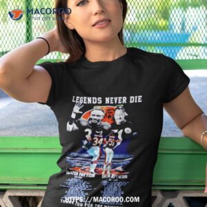 Legends Never Die 34 Walter Payton And 51 Dick Butkus Thank You For The Memories Shirt 3 legends never die 34 walter payton and 51 dick butkus thank you for the memories shirt tshirt 1