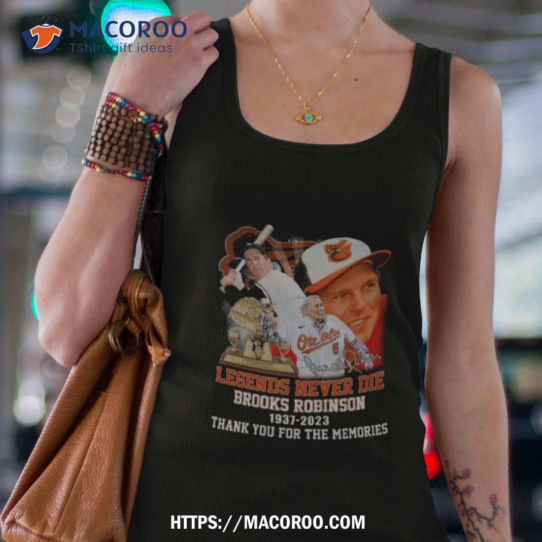 Human Vacuum Cleaner Brooks Robinson T-Shirt from Homage. | Ash | Vintage Apparel from Homage.