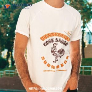 legends of tennessee apparel tennessee cock sauce shirt tshirt