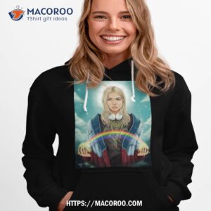 lesbian jesus meme rainbow hayley kiyoko shirt hoodie 1