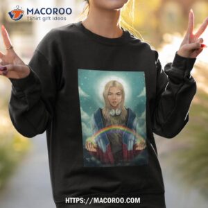 lesbian jesus meme rainbow hayley kiyoko shirt sweatshirt 2