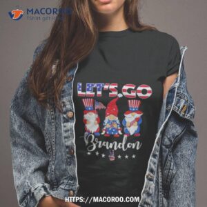 let s go brandon gnomes american flag christmas shirt tshirt 2