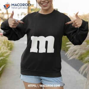letter m groups halloween 2023 team shirt sweatshirt