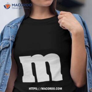 letter m groups halloween 2023 team shirt tshirt