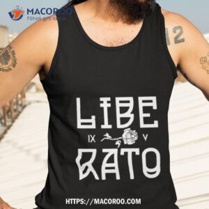 liberato typographic shirt tank top 3